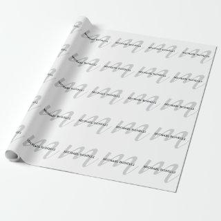 Classical calligraphy monogram professional