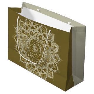 Classy Colorfully Mandala India Style 4 Large Gift Bag