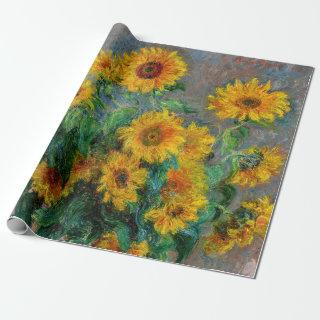 Claude Monet - Bouquet of Sunflowers