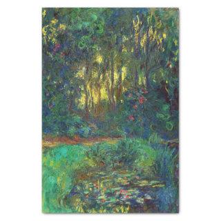 Claude Monet - Corner of a Pond with Waterlilies Tissue Paper