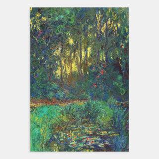 Claude Monet - Corner of a Pond with Waterlilies  Sheets