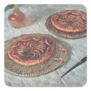 Claude Monet | Fruit Tarts, 1882 Square Sticker