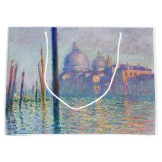 Claude Monet - Grand Canal, Venice Large Gift Bag