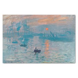 Claude Monet Impression Sunrise French Tissue Paper
