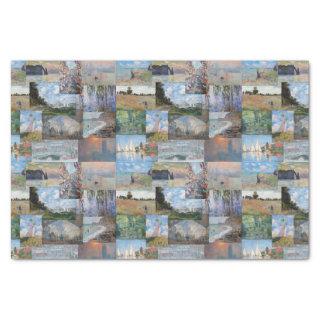 Claude Monet - Masterpieces Patchwork Tissue Paper