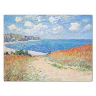 Claude Monet - Path in Wheat Fields at Pourville Tissue Paper