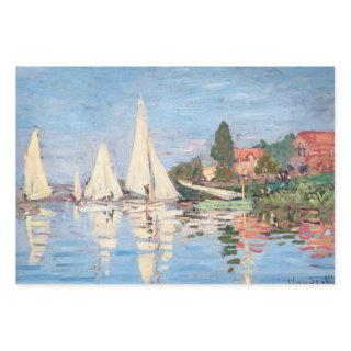Claude Monet - Regattas at Argenteuil  Sheets
