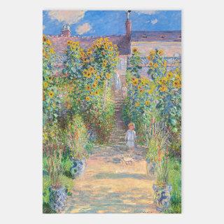 Claude Monet - The Artist's Garden at Vetheuil  Sheets