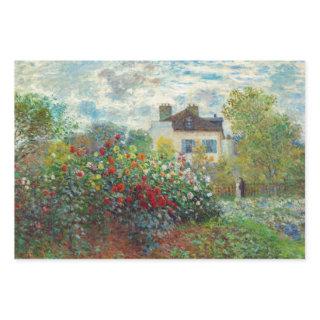 Claude Monet - The Artist's Garden in Argenteuil  Sheets