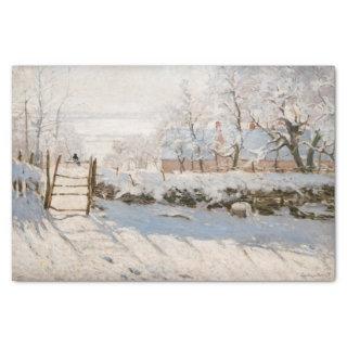 Claude Monet - The Magpie Tissue Paper