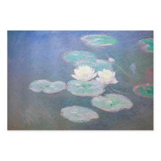 Claude Monet - Water Lilies, Evening Effect  Sheets