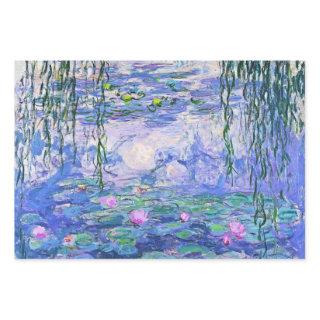 Claude Monet Water Lilies French Impressionist Art  Sheets