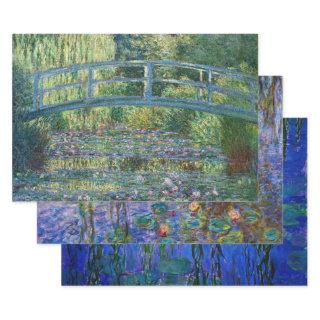 Claude Monet - Water Lilies Masterpieces Selection  Sheets