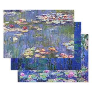 Claude Monet Water Lilies Masterpieces Selection  Sheets