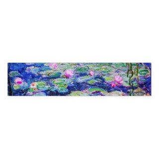 Claude Monet - Water Lilies / Nympheas 1919 Napkin Bands