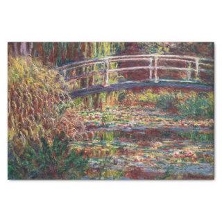 Claude Monet - Water Lily pond, Pink Harmony Tissue Paper