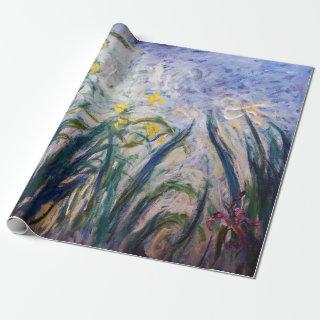Claude Monet - Yellow and Purple Irises
