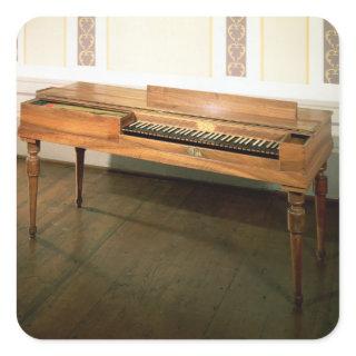 Clavichord, once owned by Franz Joseph Haydn Square Sticker