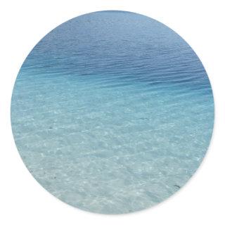 Clear Waters Classic Round Sticker