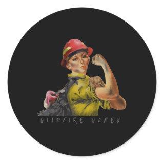 Clebrating Of Wildland Fire Classic Round Sticker