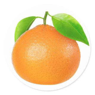 Clementine Classic Round Sticker
