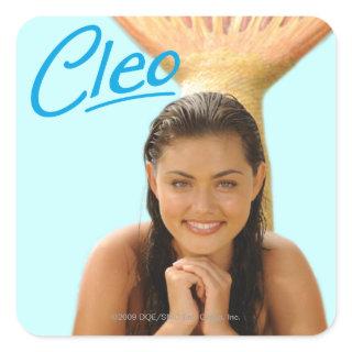 Cleo Square Sticker