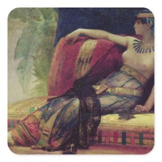 Cleopatra Square Sticker