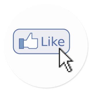 Click on "like" Stickers