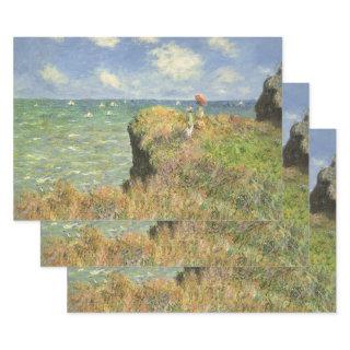 Cliff Walk at Pourville by Claude Monet  Sheets