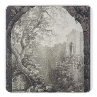 Cliffords Tower, York, Interior, 1827 Square Sticker