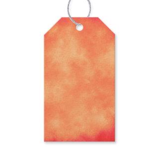 Cloud Effect – Tropical Orange Gift Tags