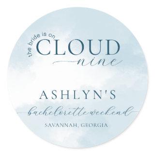 Cloud Nine Bachelorette Weekend Sticker