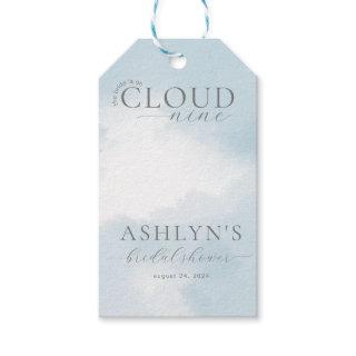 Cloud Nine Bridal Shower Gift Tags