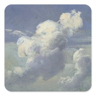 Cloud Study, 1832 Square Sticker
