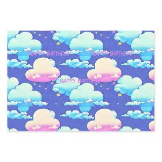 Cloud , customize saying on sheet.  Sheets