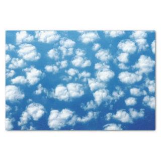 Clouds in the sky pattern tissue paper