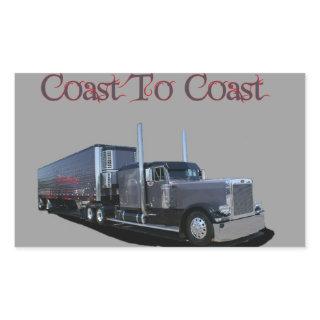 Coast to Coast Rectangular Sticker