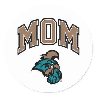 Coastal Carolina Mom Classic Round Sticker