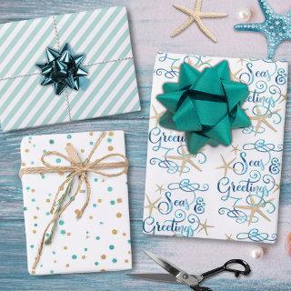 Coastal Christmas SEAsons Greetings Script  Sheets