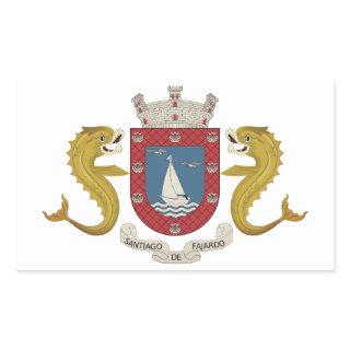 Coat of Arms of Fajardo - PUERTO RICO Rectangular Sticker