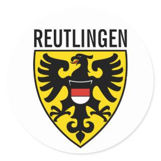 Coat of Arms of Reutlingen, Germany Classic Round Sticker