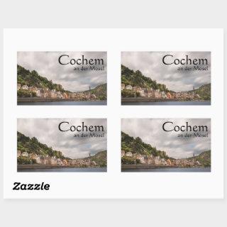 Cochem Mosel Germany Rectangular Sticker