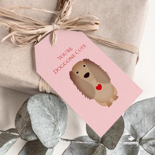 Cocker Spaniel Dog Valentine, Valentine's Day Gift Tags