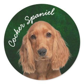 Cocker Spaniel Sticker