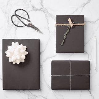 Cocoa Brown Solid Color | Classic | Elegant  Sheets
