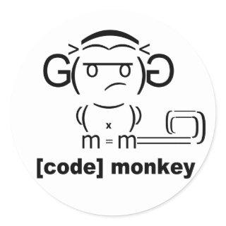 [Code] Monkey Sticker