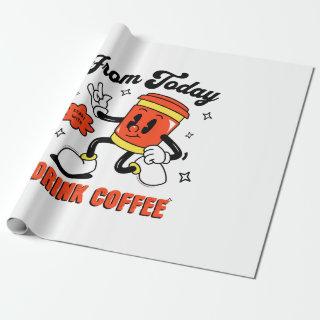 Coffee Cartoon Retro -3