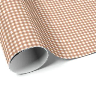 Coffee Gingham