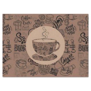 Coffee Lovers' Delight Tissue Paper