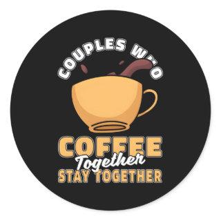 Coffee Roaster Barista Roasting Cafe Coffee Classic Round Sticker